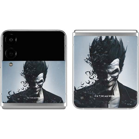 DC Comics Arkham Origins Joker Arkham Galaxy Z Flip4 5G Skin